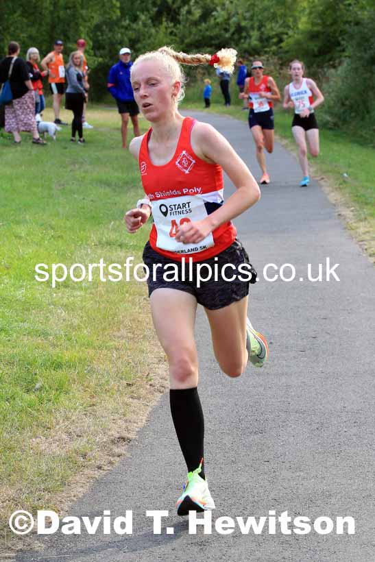 Womens 2022 Sunderland 5k Road Races, Silksworth, Sunderland, Thursday, july 21st, Photo: David T. Hewitson/Sports for All Pics